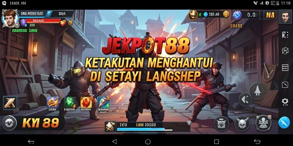 Gameplay menakutkan yang membuat pemain merasakan ketegangan setiap saat.