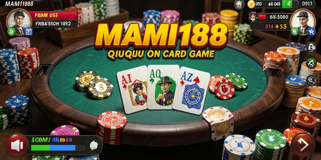 Screenshot MAMI188 menampilkan pengalaman seru bermain QiuQiu.