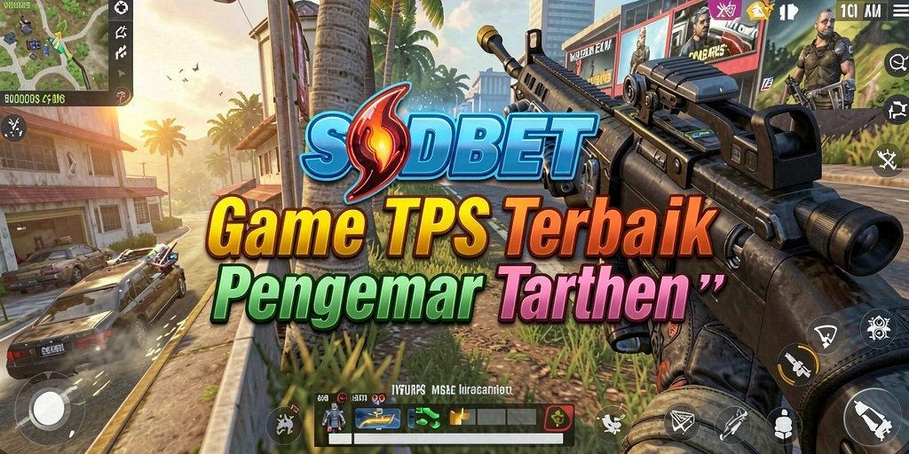 Tampilan gameplay SBOBET menampilkan aksi seru dari game TPS.
